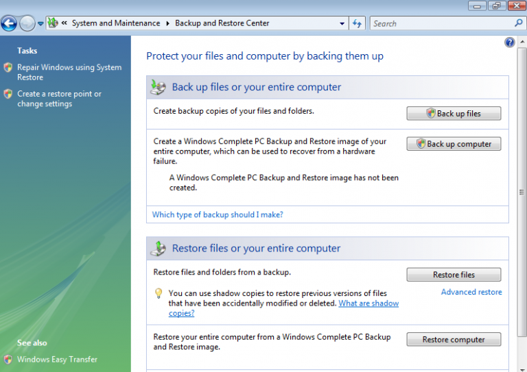 Backup created. Windows Backup. Винд бэкап. Backup restore. Резервное сохранение Windows Vista.